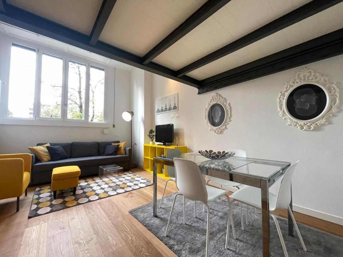 Ferienwohnung Navigli Design Loft - 7 Stops From Duomo, Ac, Netflix Mailand Exterior foto